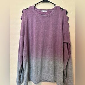 Maurices Ombré lightweight Sweatshirt XL